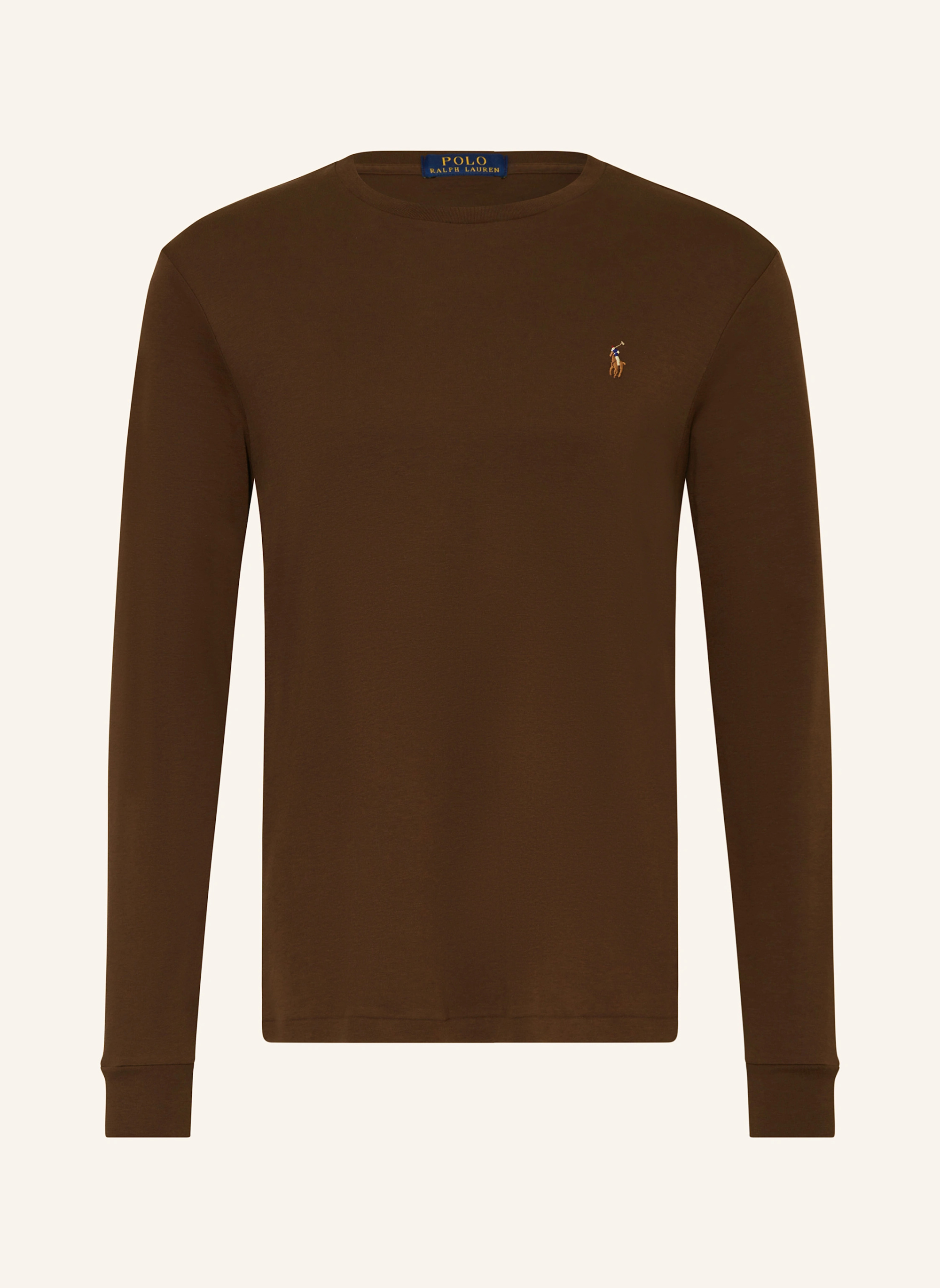 POLO RALPH LAUREN Longsleeve – DUNKELBRAUN