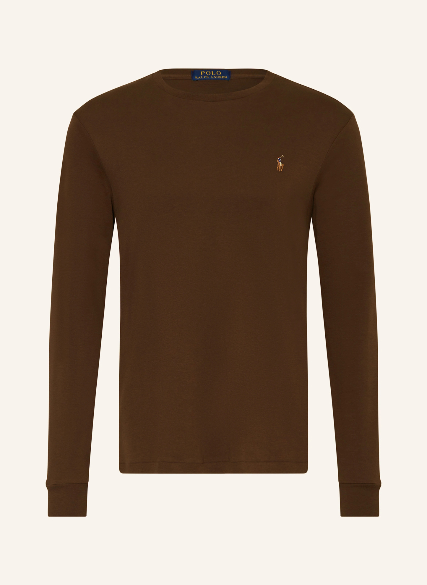 POLO RALPH LAUREN Longsleeve – DUNKELBRAUN