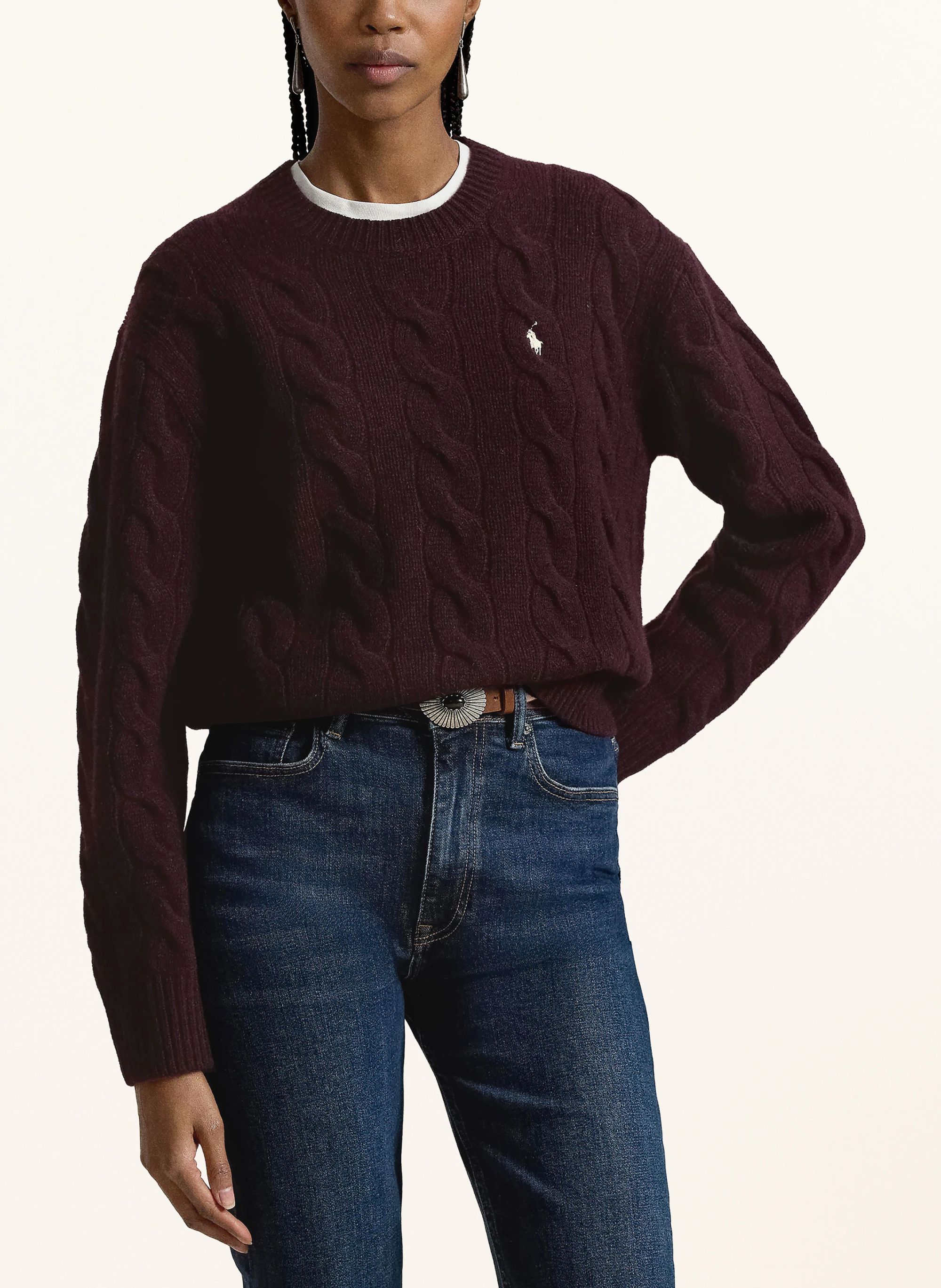 POLO RALPH LAUREN Pullover – DUNKELBRAUN (1)