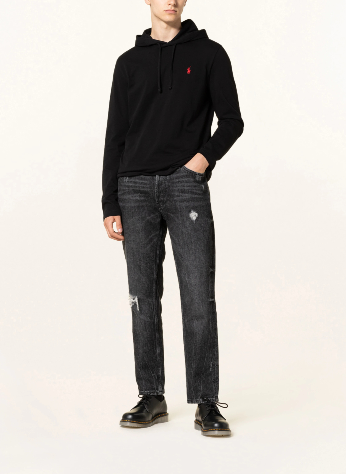 POLO RALPH LAUREN Hoodie – SCHWARZ