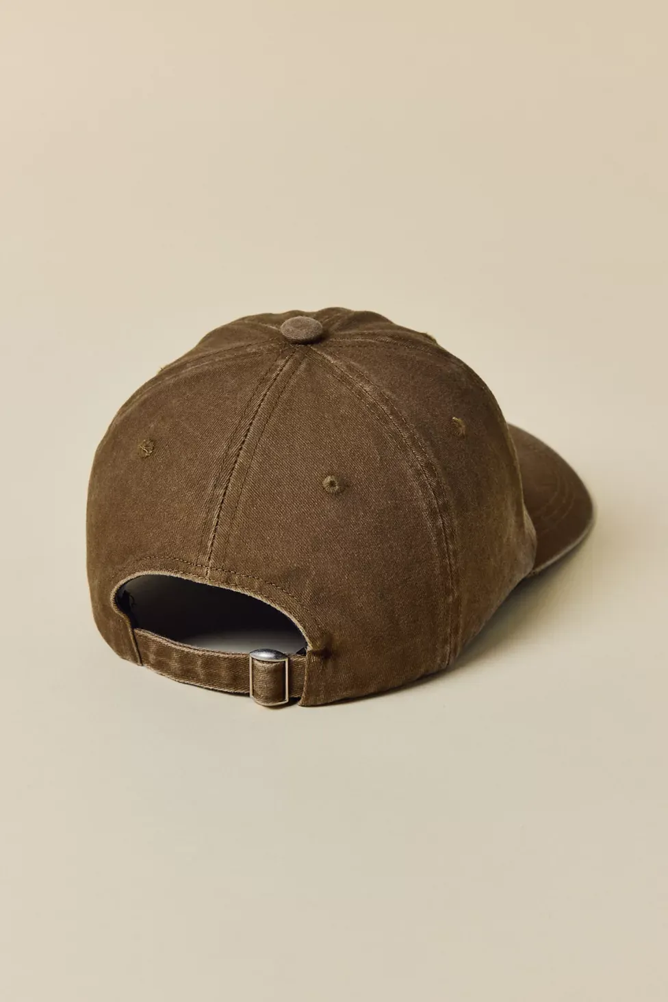 Peanuts Snoopy Embroidered Icon Washed Dad Hat - Bronze