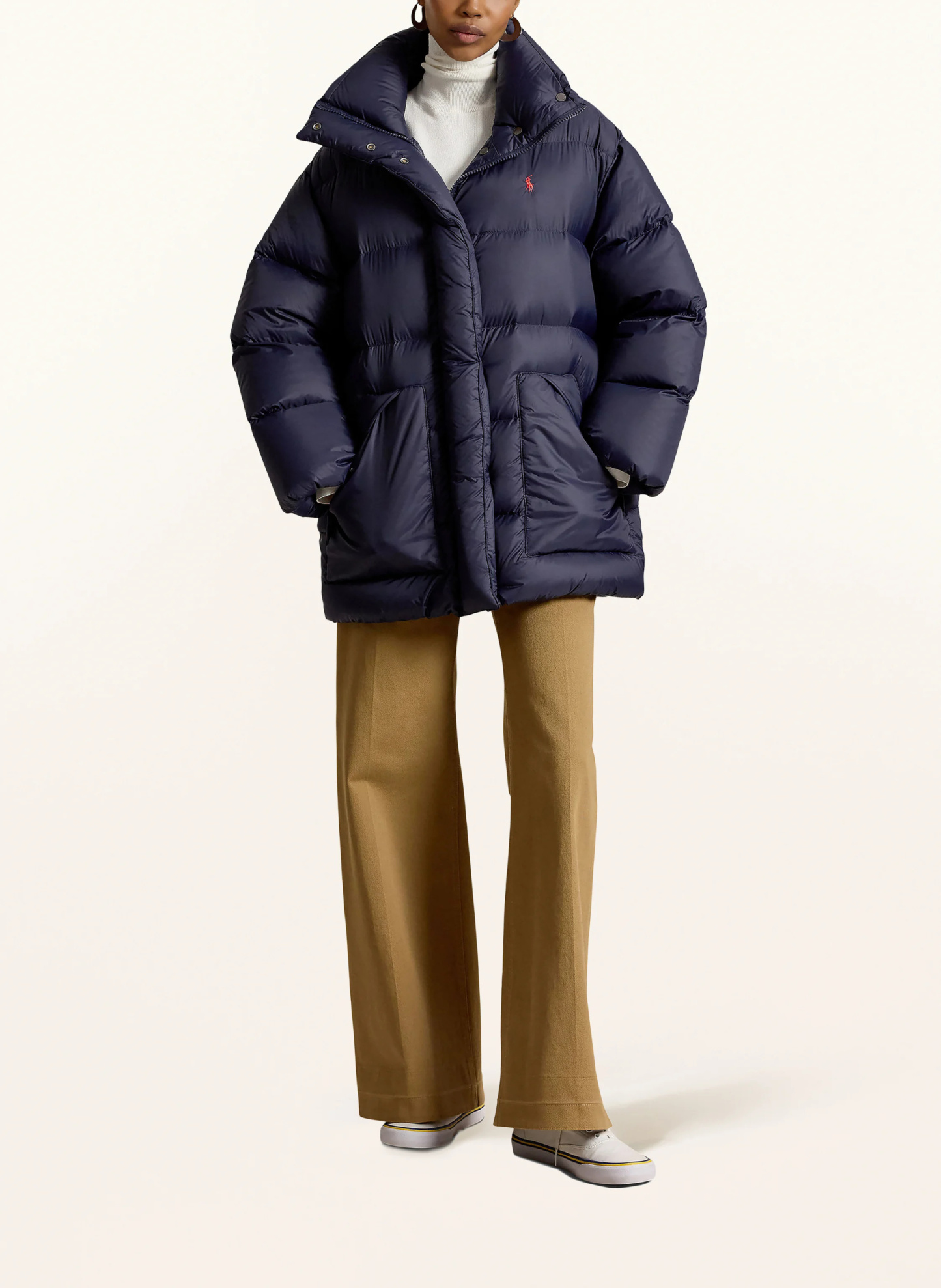 POLO RALPH LAUREN Daunenmantel – DUNKELBLAU