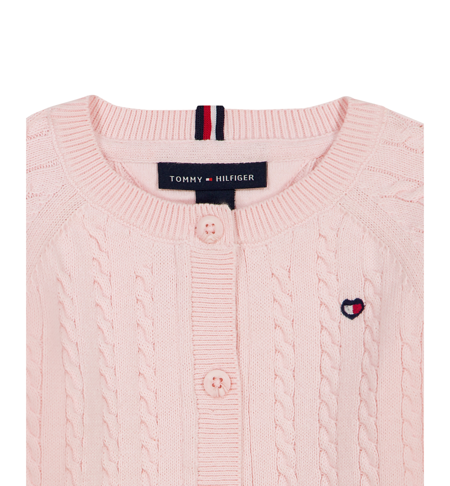 Tommy Hilfiger Baby Girls' Long-Sleeve Sweater and Pants, 2-Piece Set - pink