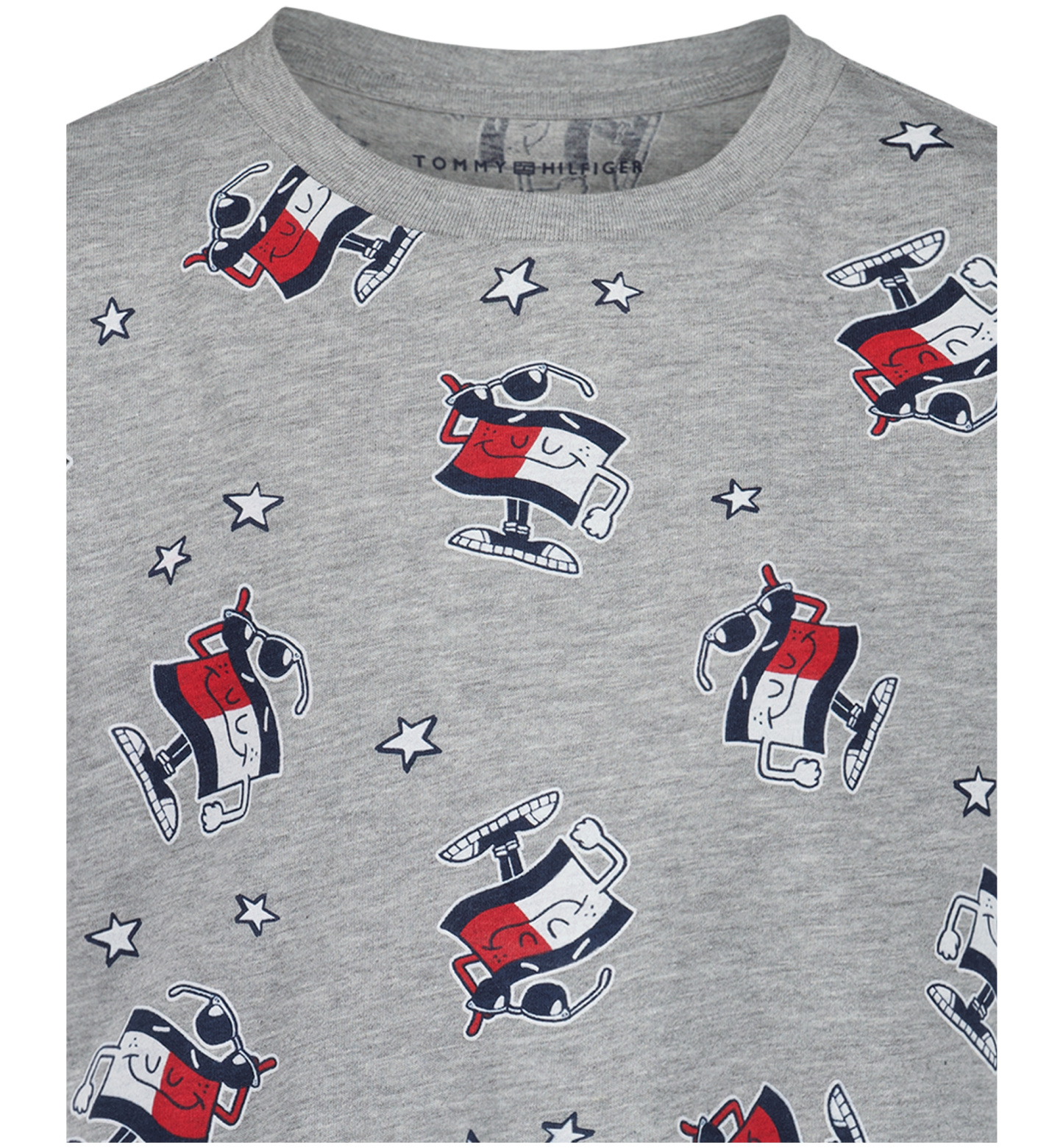 Tommy Hilfiger Boys' 2T-7 Short-Sleeve Graphic T-Shirt - Gray Heather