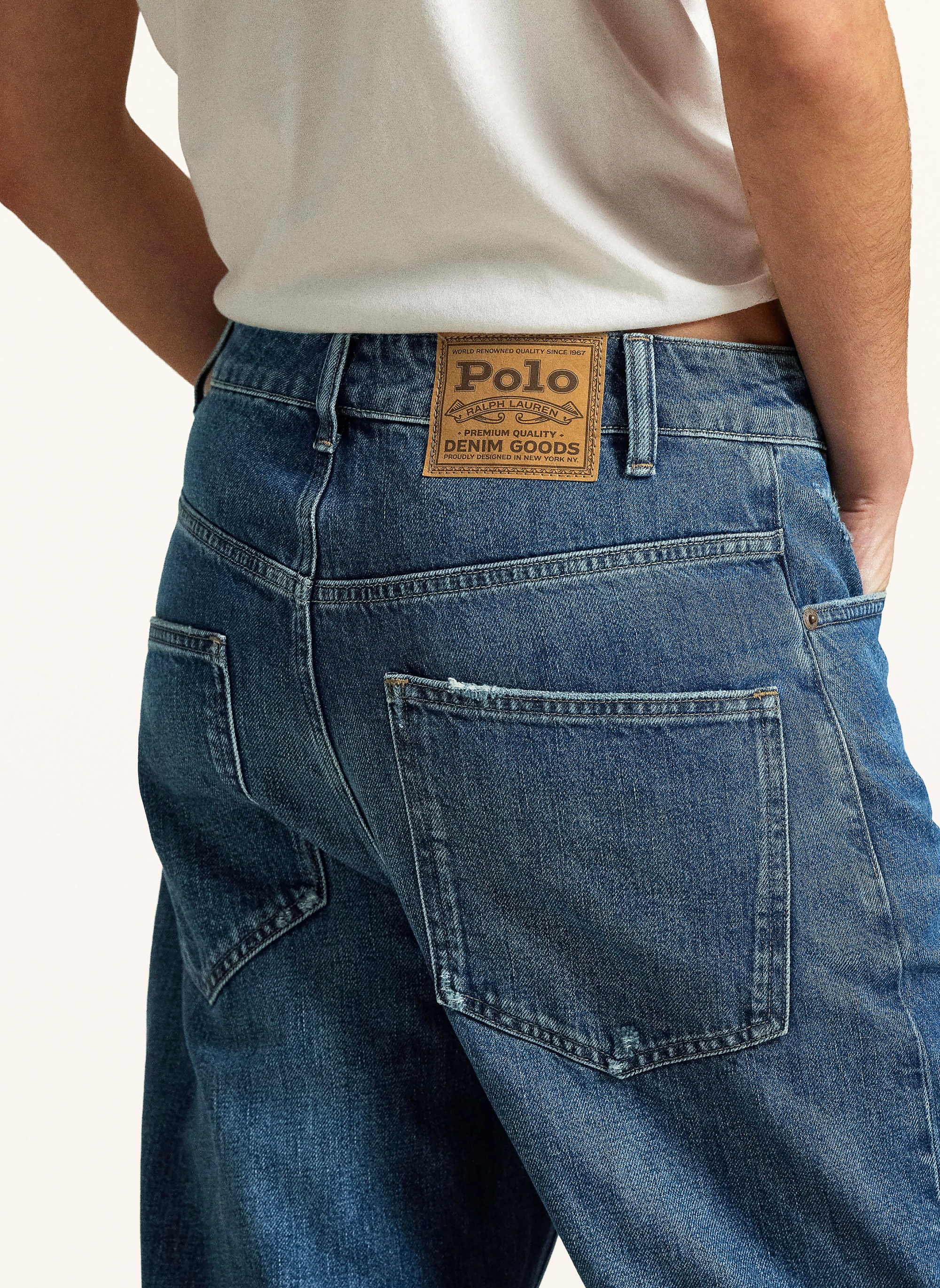 POLO RALPH LAUREN Straight Jeans – 001 DALLAZ WASH