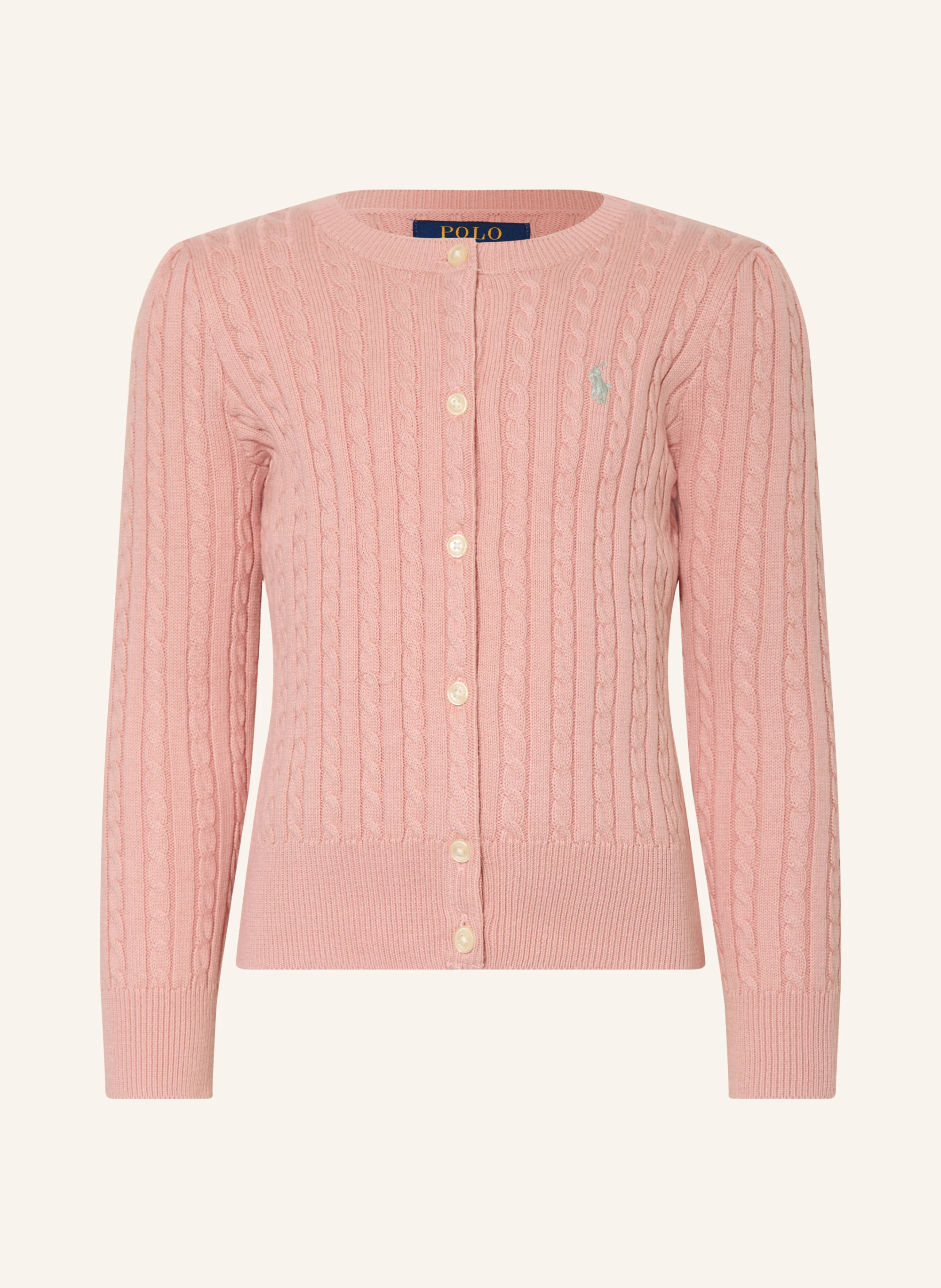 POLO RALPH LAUREN Strickjacke – ROSÉ