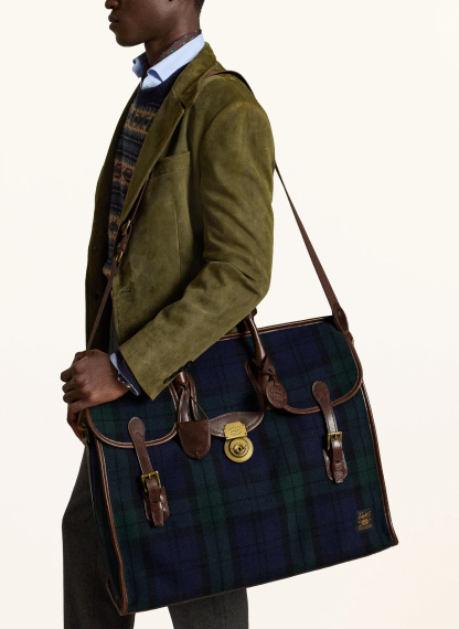POLO RALPH LAUREN Weekender – DUNKELBLAU / DUNKELBRAUN / DUNKELGRÜN