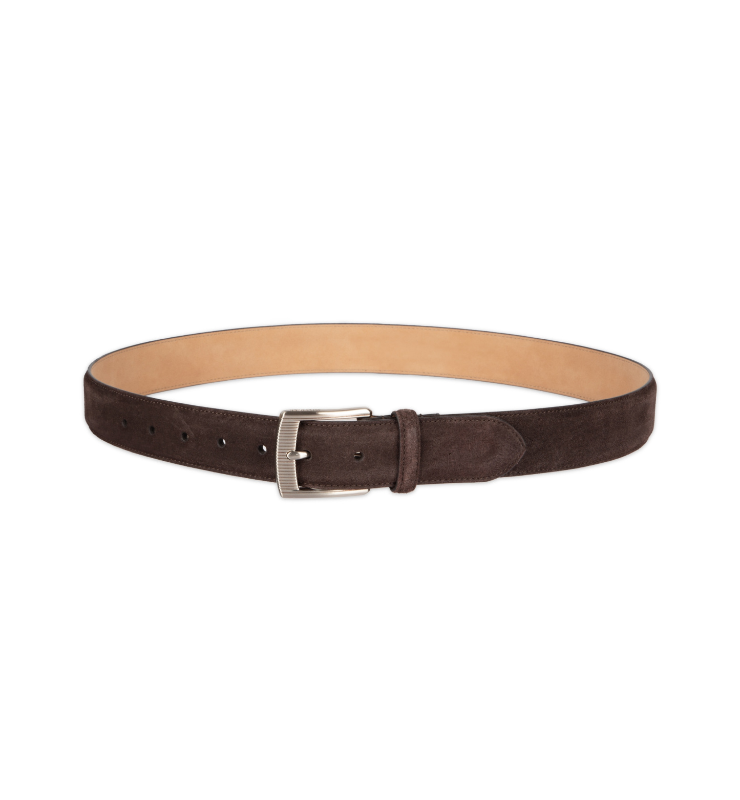 32MM Tommy Hilfiger Men's Casual Logo Detail Belt - Brown