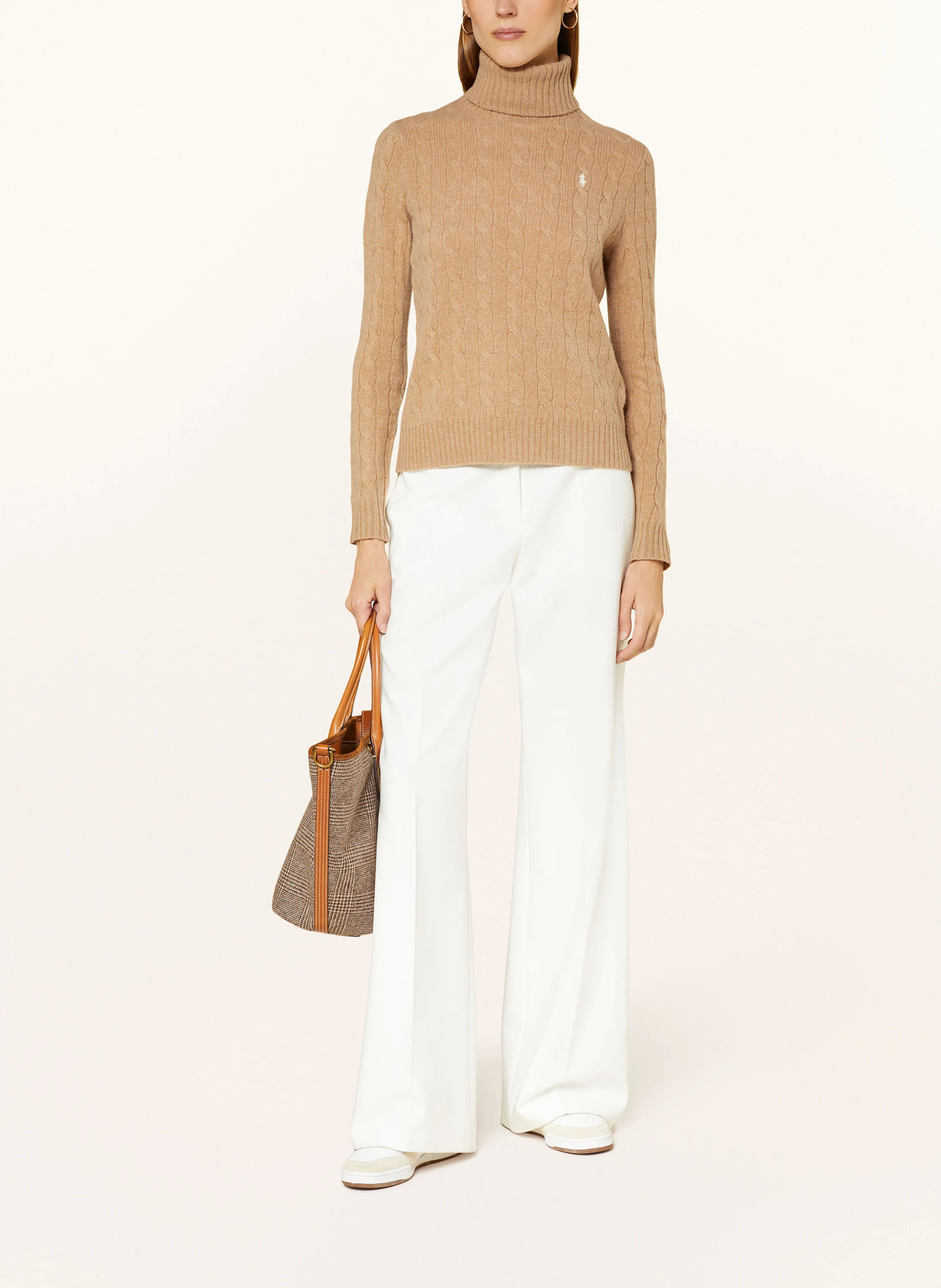 POLO RALPH LAUREN Rollkragenpullover – CAMEL