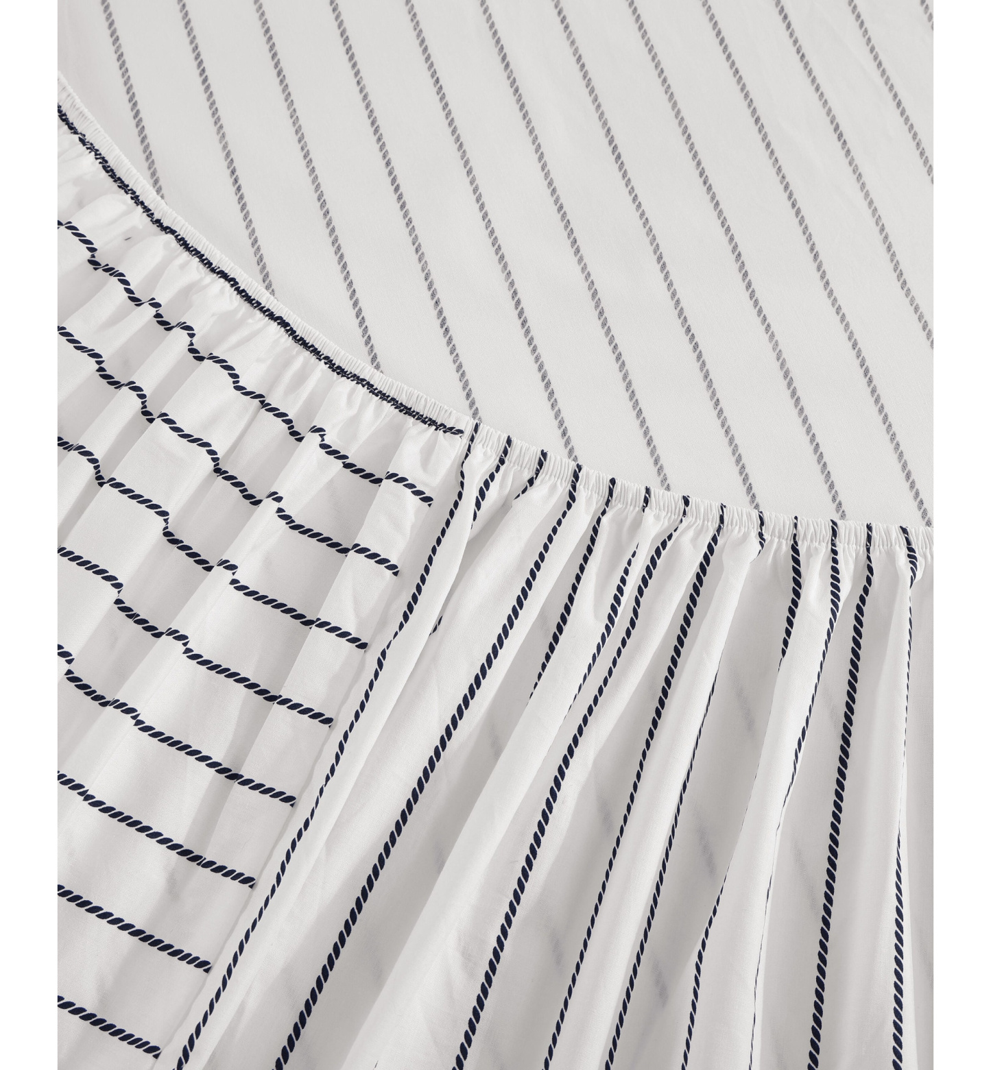 Tommy Hilfiger Printed 200-Thread Count Cotton Percale Sheet Set - Rope Stripe