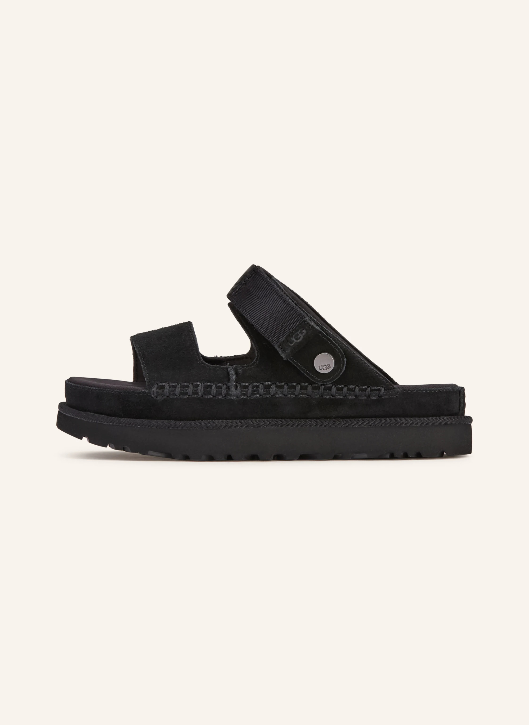 UGG Pantoletten GOLDENSTAR GLIDE – SCHWARZ