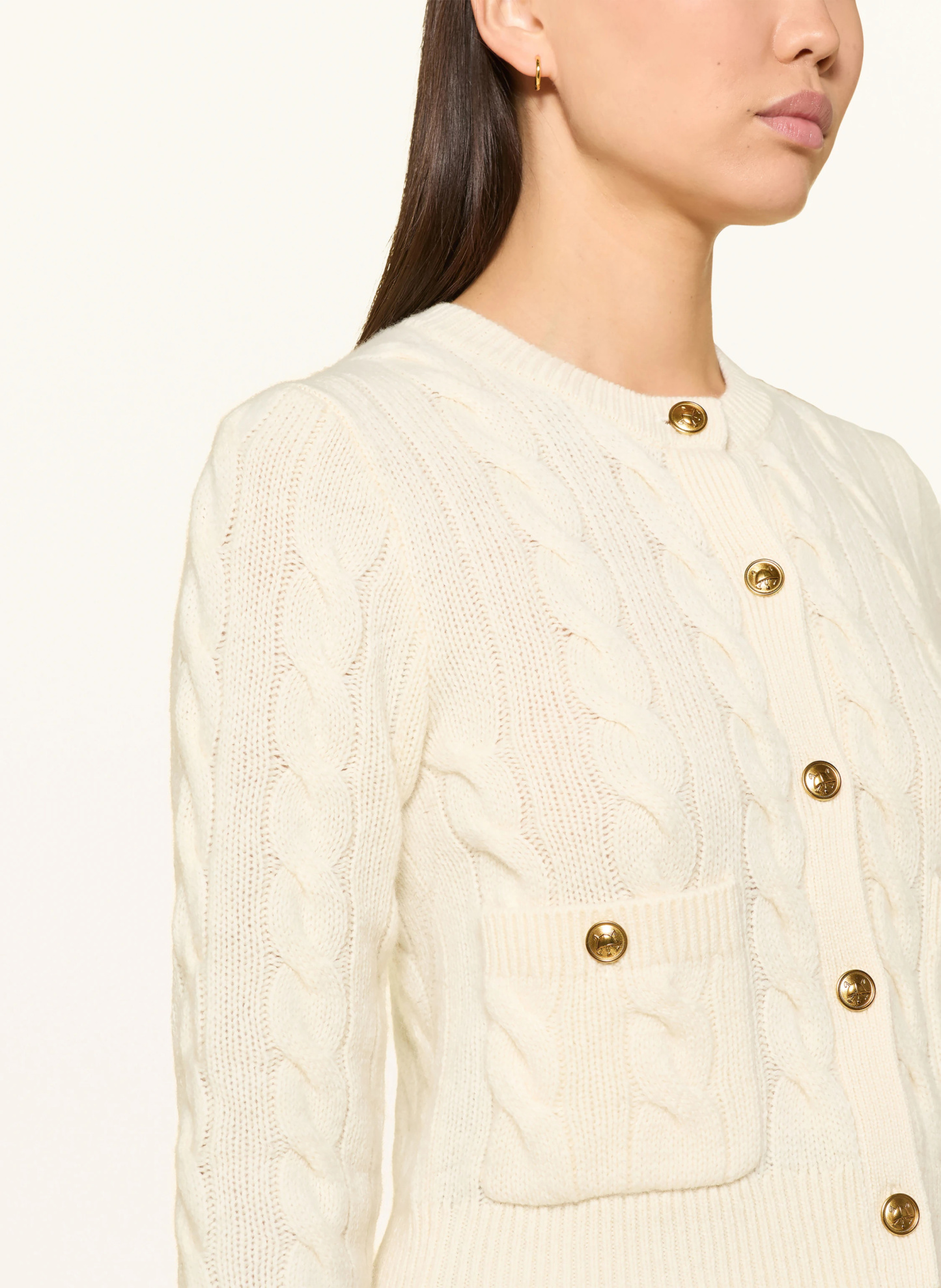 POLO RALPH LAUREN Strickjacke – HELLGELB