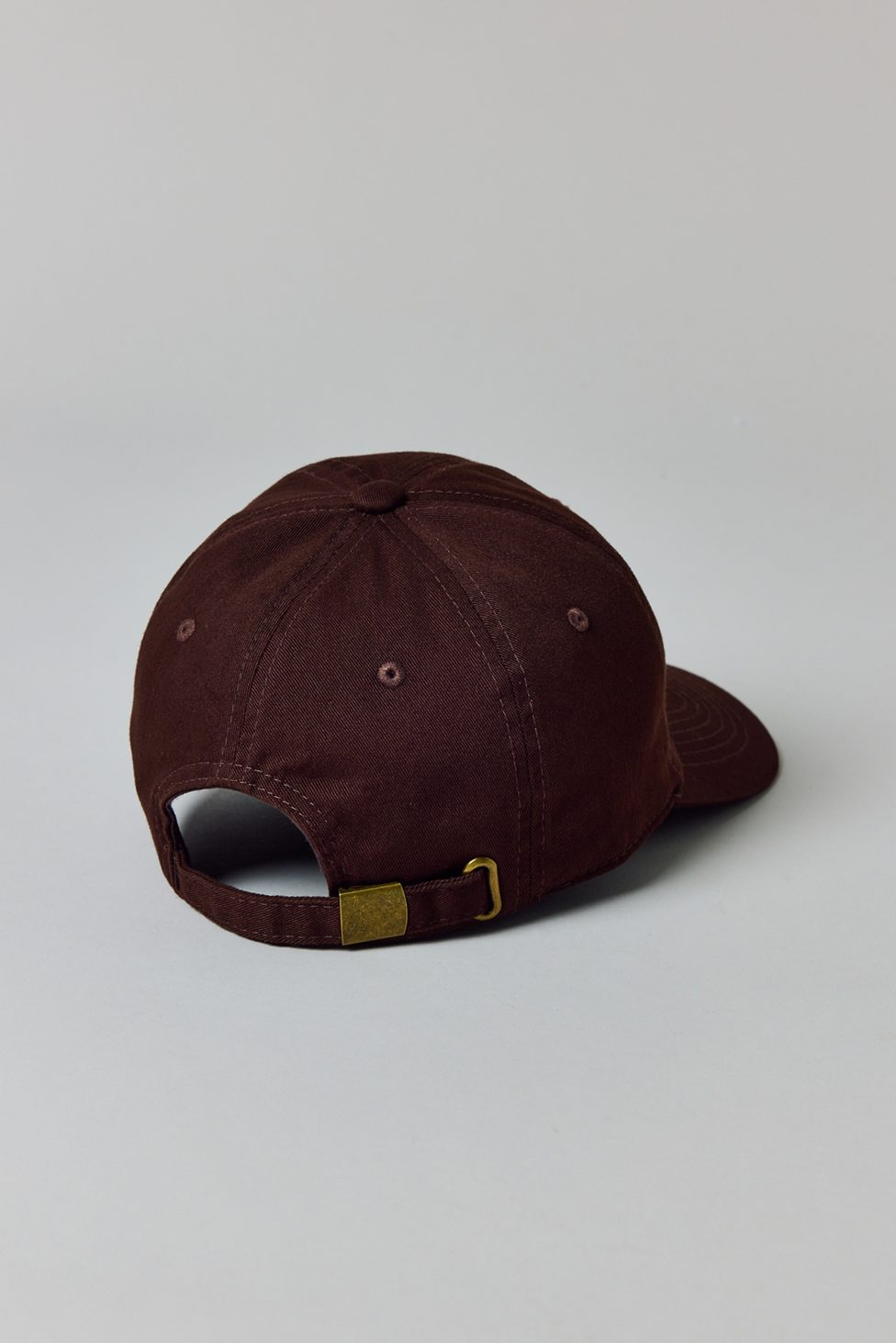Museum Of Peace & Quiet Wordmark Dad Hat - Brown