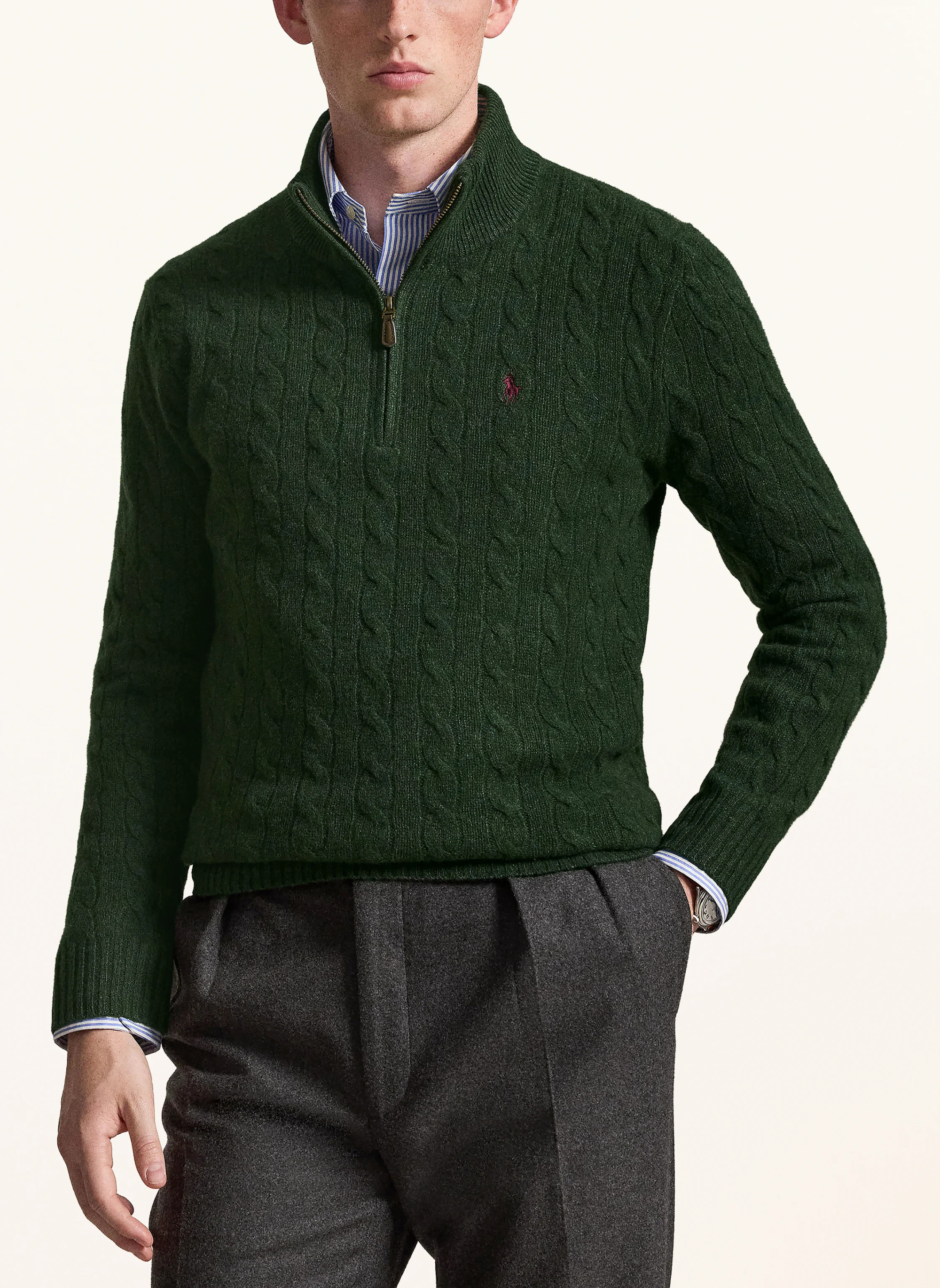 POLO RALPH LAUREN Troyer – DUNKELGRÜN