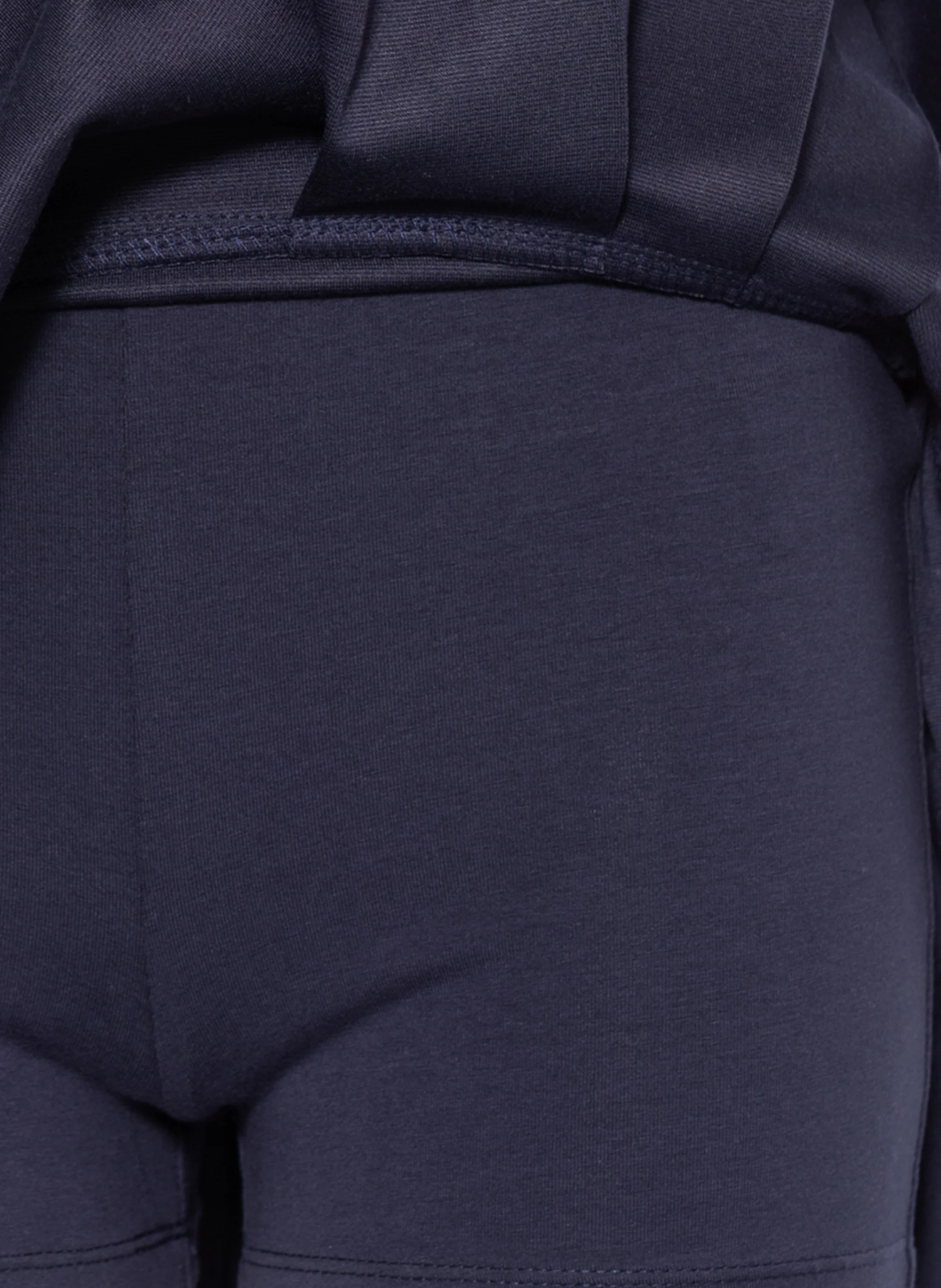 POLO RALPH LAUREN Faltenrock PONTE – DUNKELBLAU