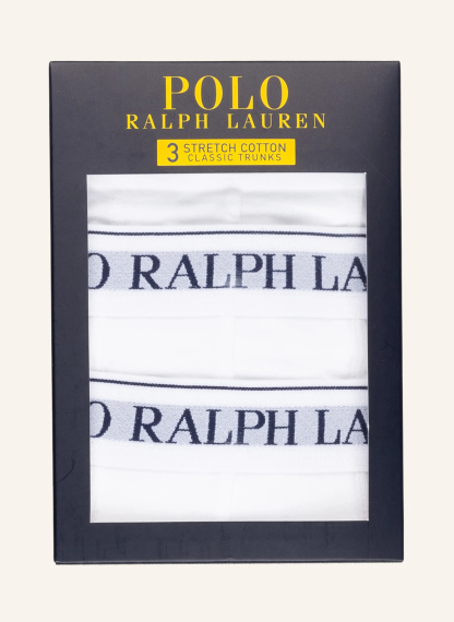 POLO RALPH LAUREN 3er-Pack Boxershorts – WEISS