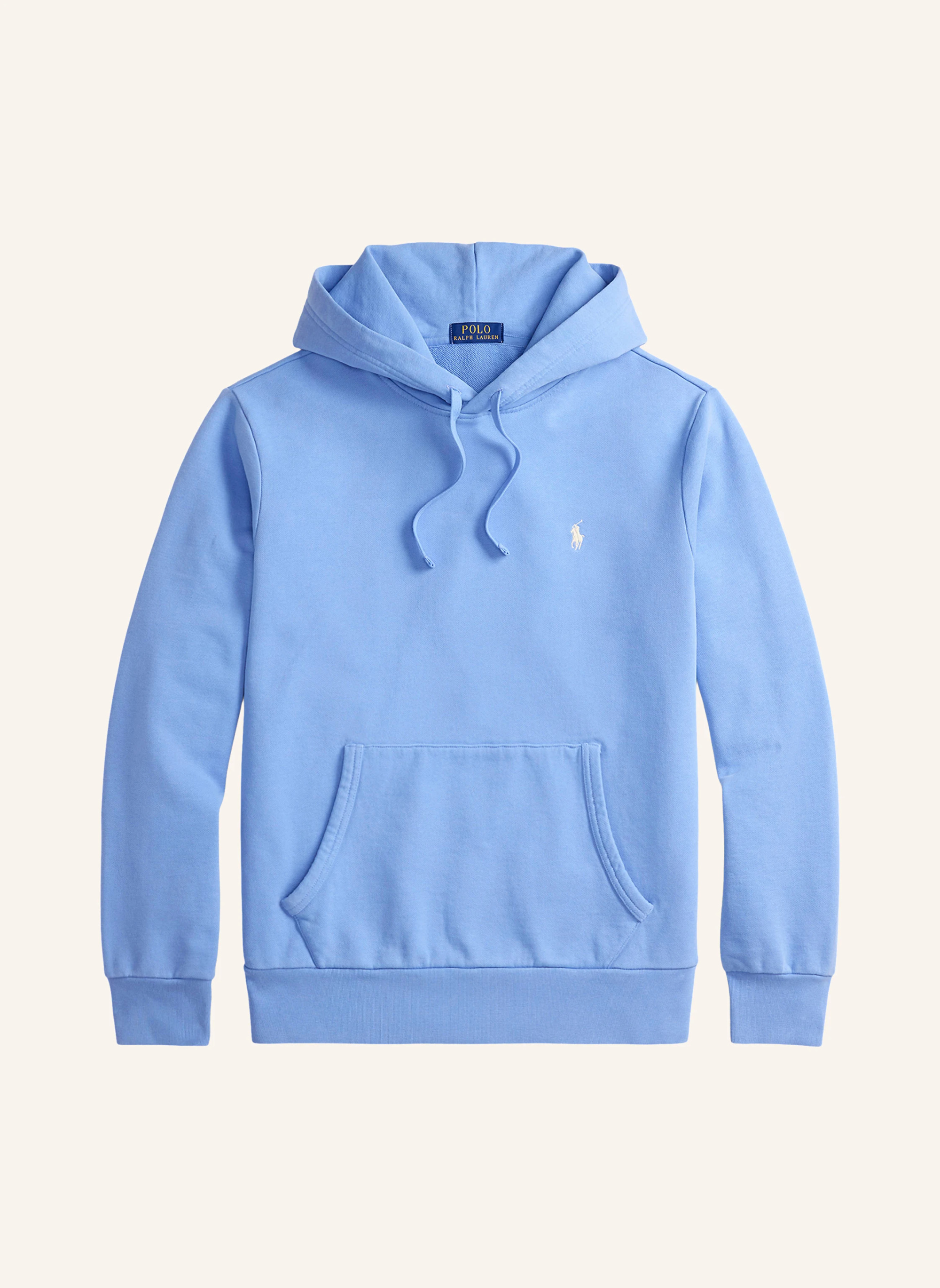 POLO RALPH LAUREN Hoodie – HELLBLAU / WEISS