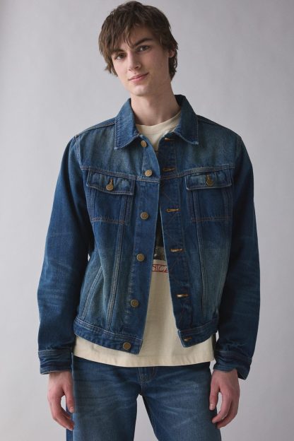 BDG Classic Denim Trucker Jacket - Rinsed Denim