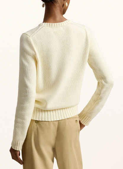 POLO RALPH LAUREN Pullover – CREME / DUNKELROT / DUNKELBLAU