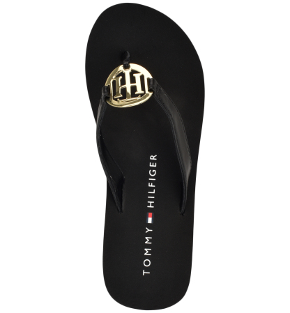 Tommy Hilfiger Women's Crelina Logo Flip Flop Sandals - Black