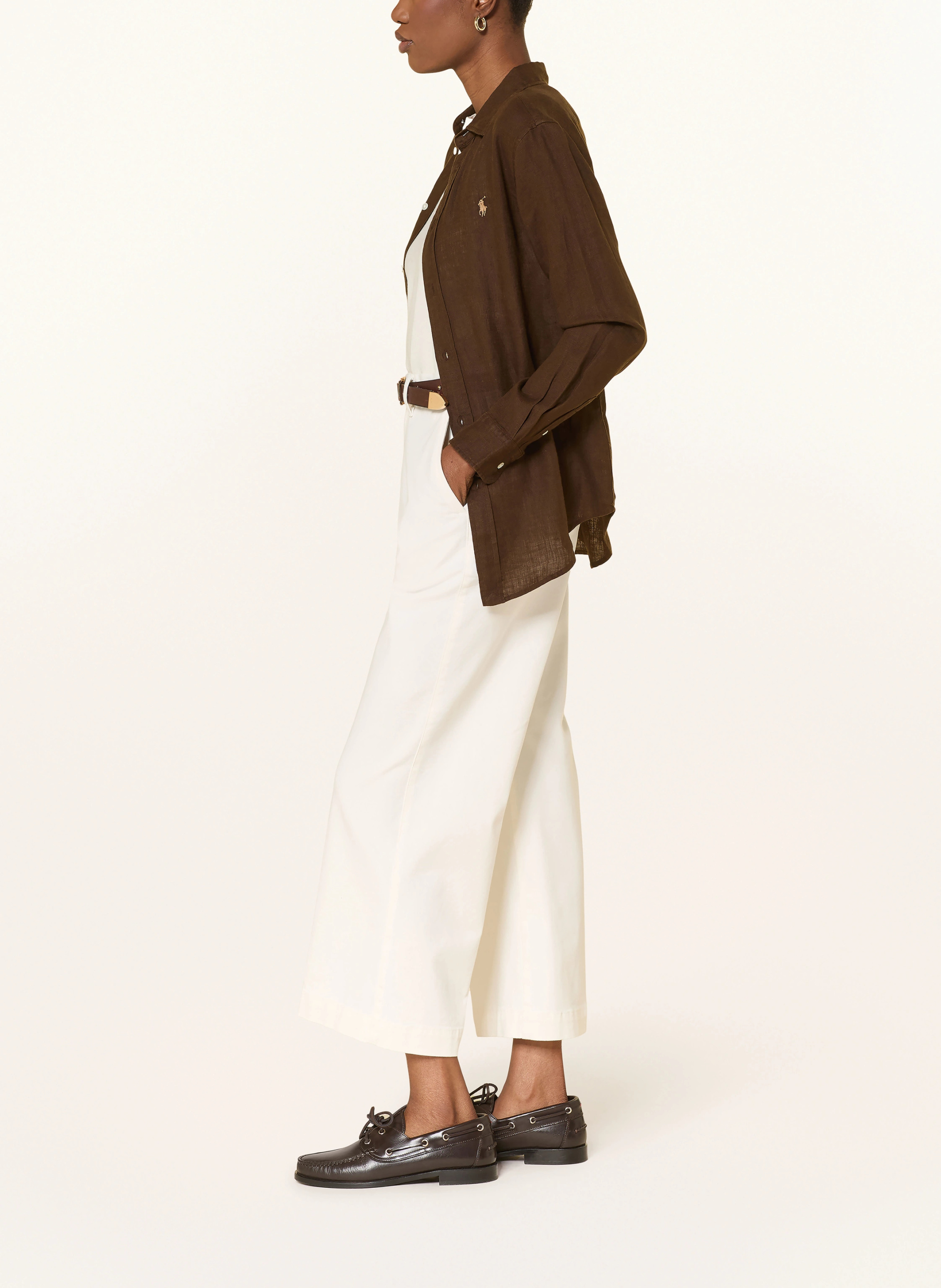 POLO RALPH LAUREN 7/8-Hose – WEISS