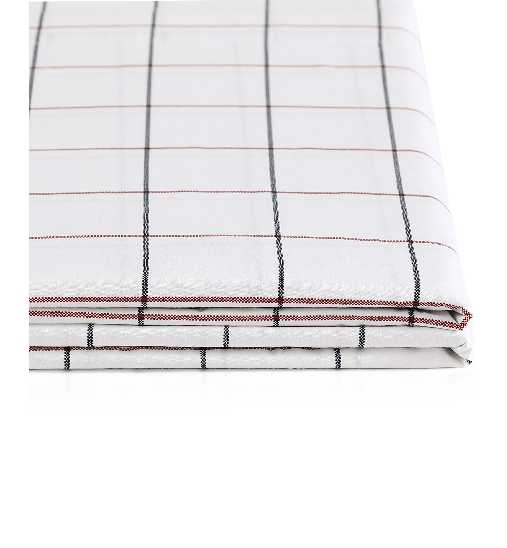 Tommy Hilfiger Printed 200-Thread Count Cotton Percale Sheet Set - Glasgow Windowpane