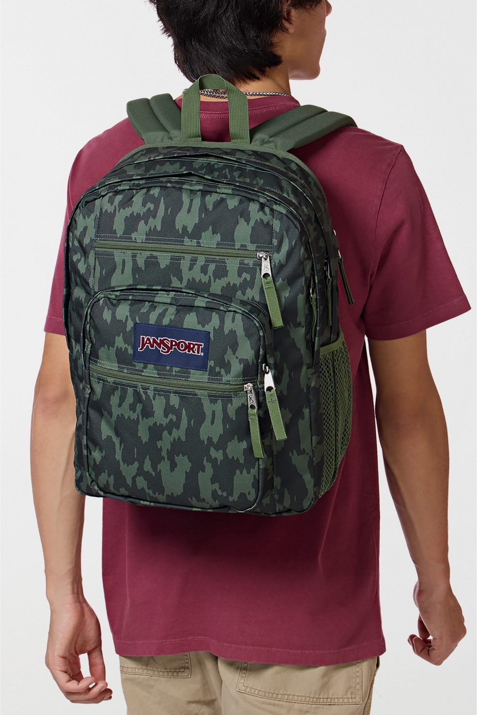 JanSport Big Student Backpack - Camo Illusion