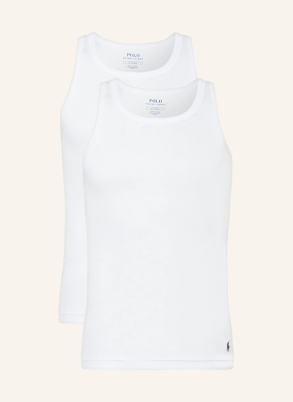 POLO RALPH LAUREN 2er-Pack Unterhemden – WEISS