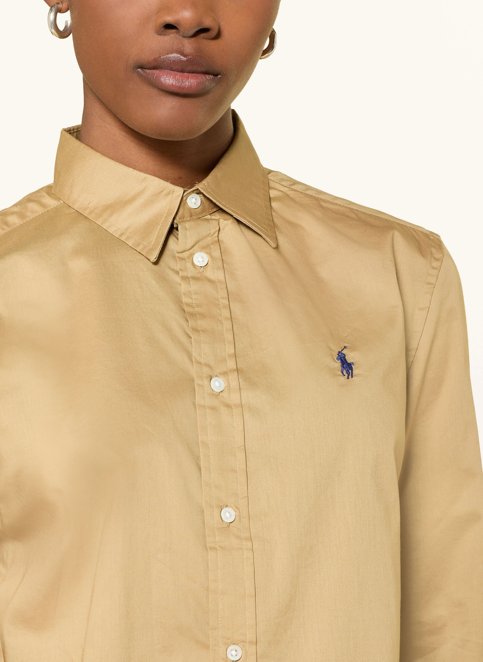 POLO RALPH LAUREN Hemdbluse – HELLBRAUN