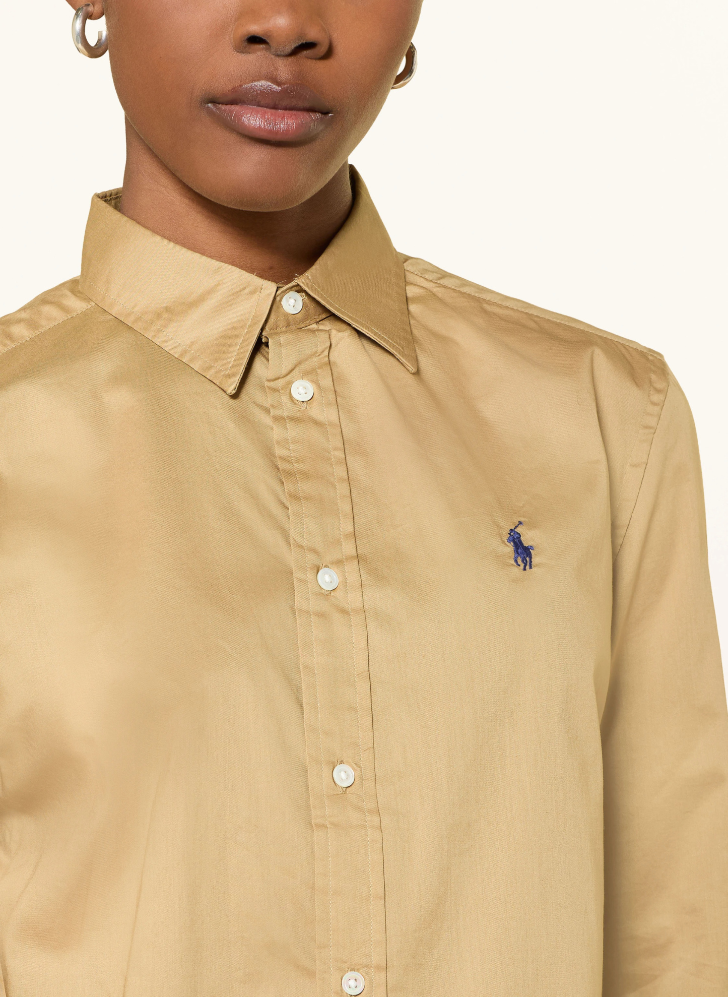 POLO RALPH LAUREN Hemdbluse – HELLBRAUN