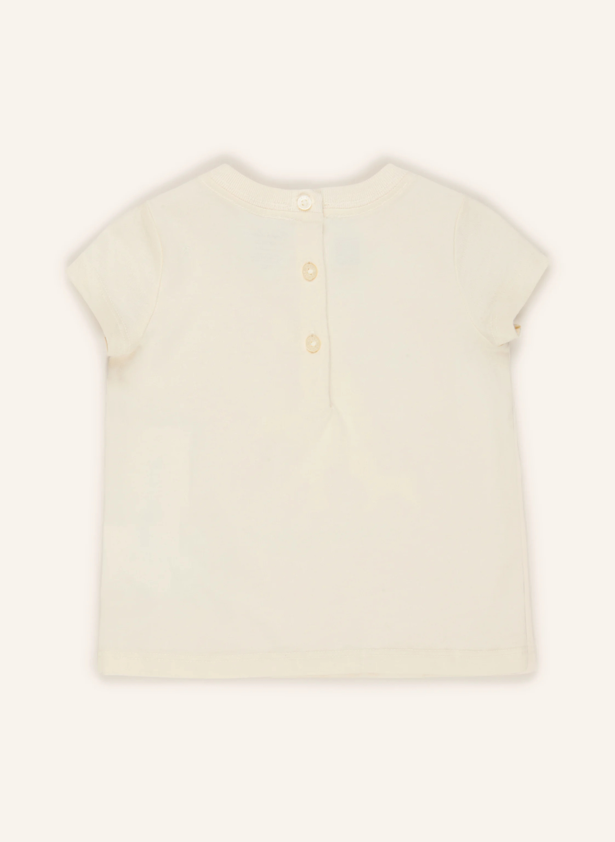 POLO RALPH LAUREN T-Shirt – CREME / BRAUN / GRÜN