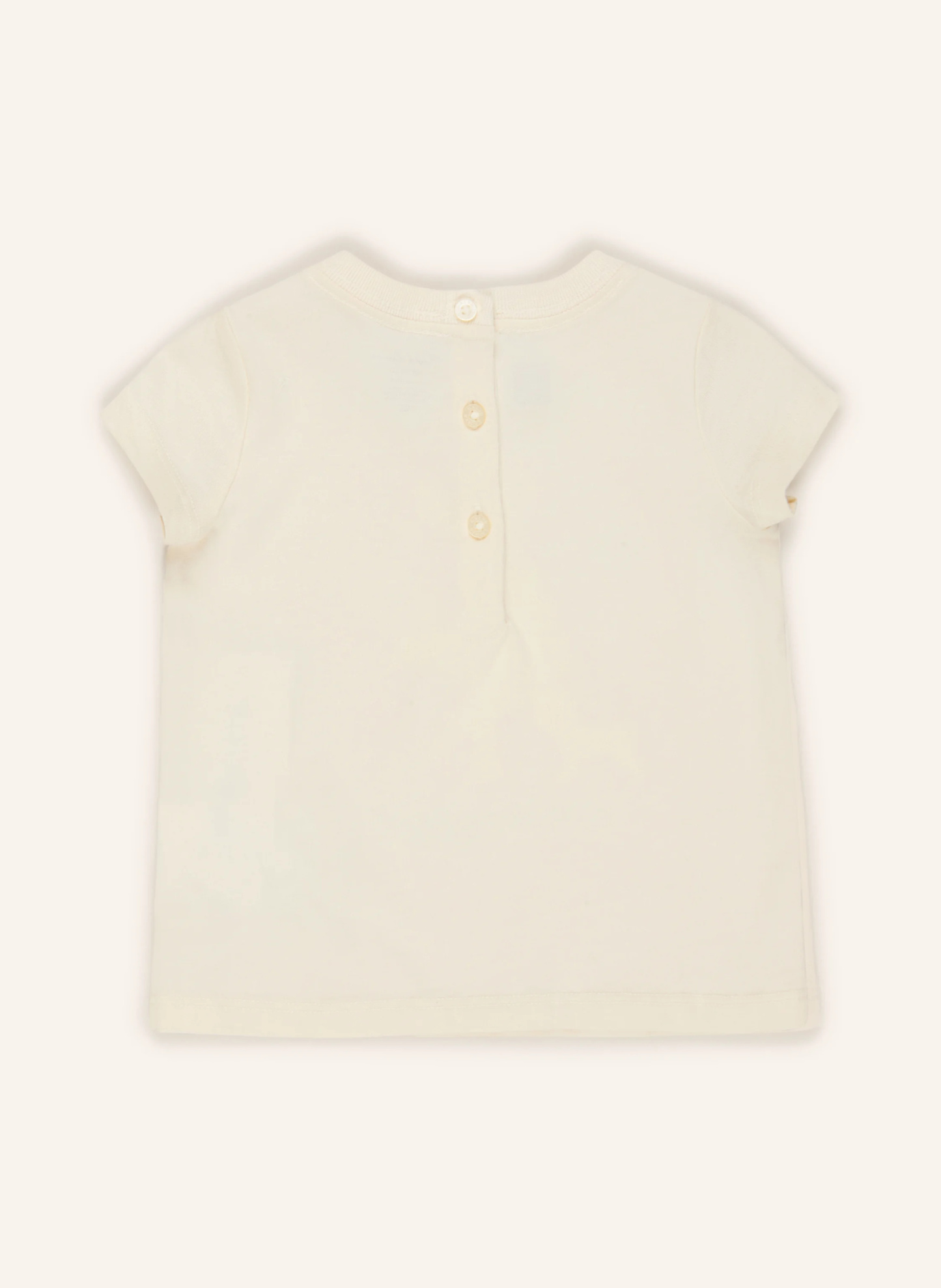 POLO RALPH LAUREN T-Shirt – CREME / BRAUN / GRÜN