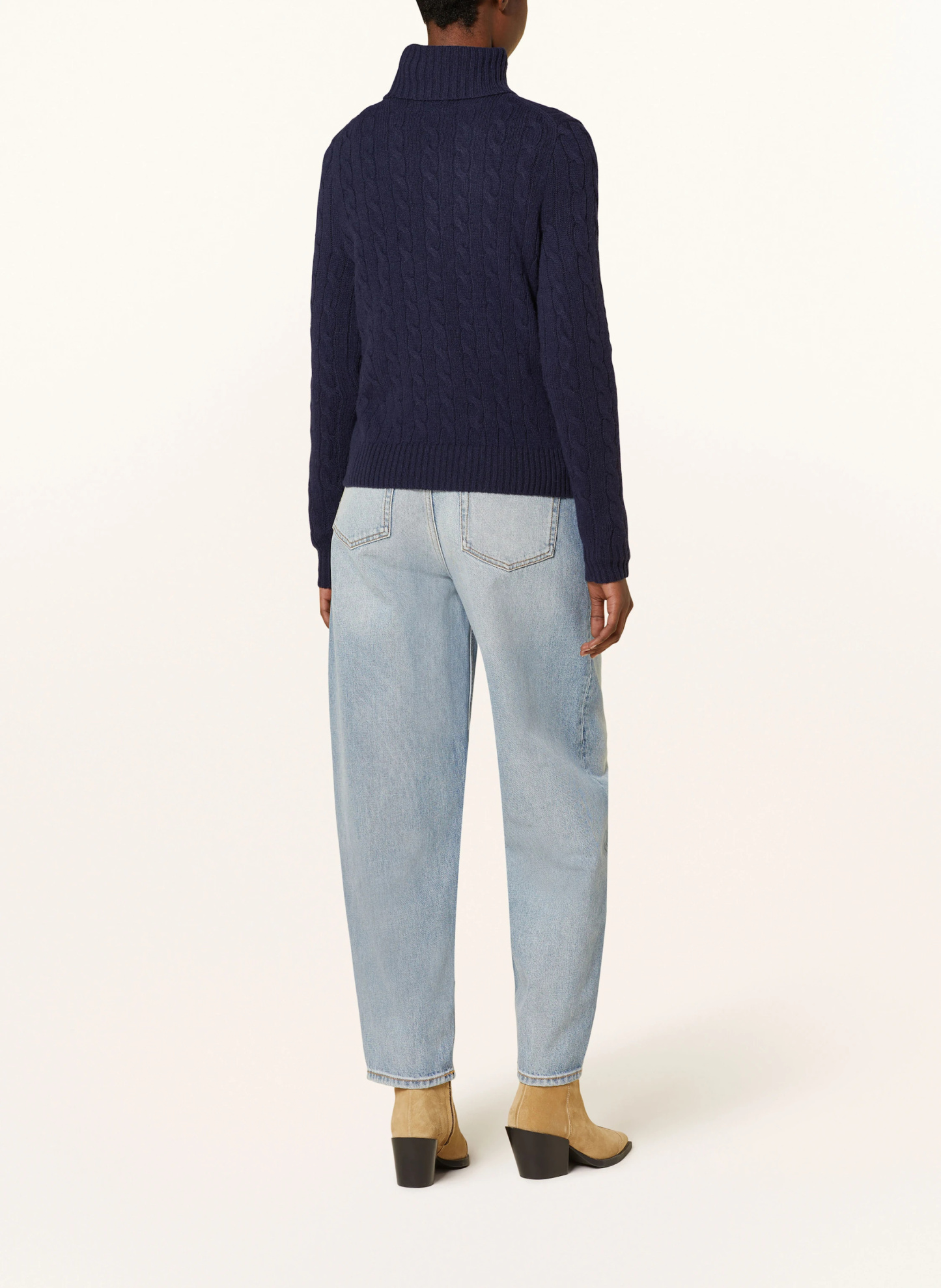 POLO RALPH LAUREN Rollkragenpullover – DUNKELBLAU