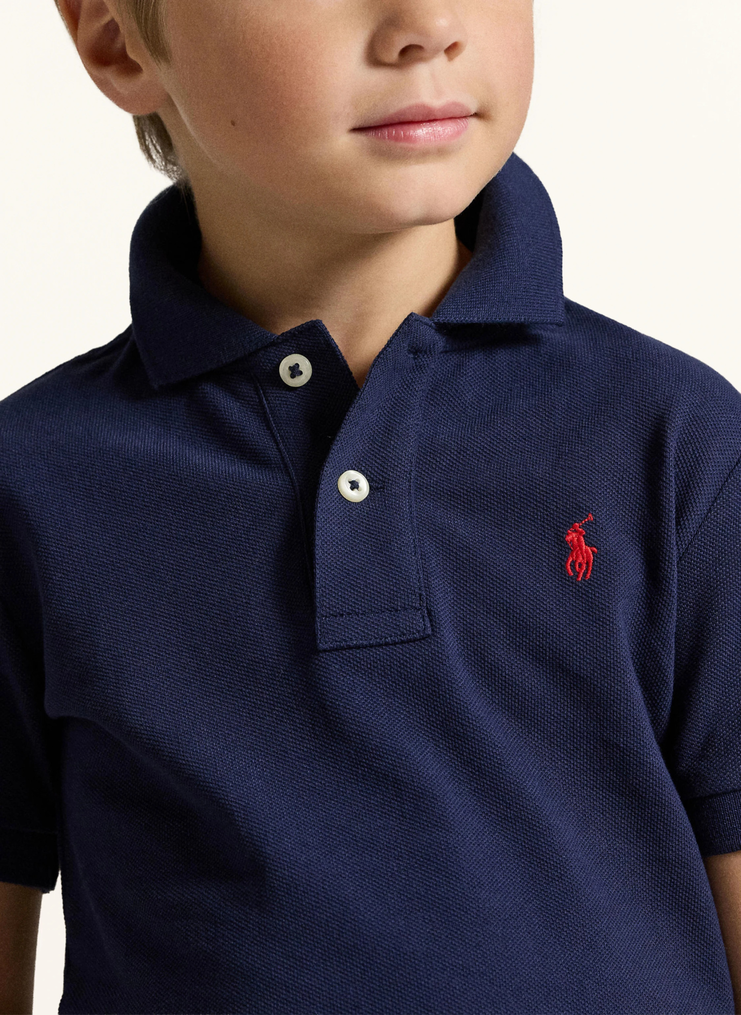 POLO RALPH LAUREN Piqué-Poloshirt – 005 french navy