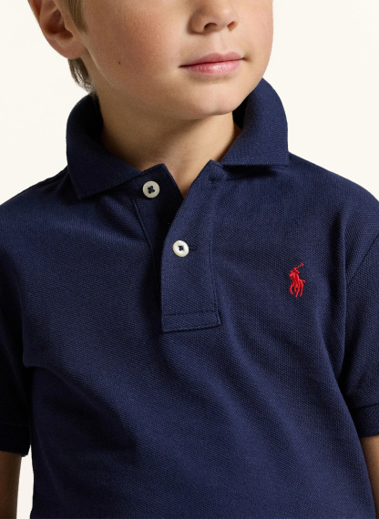 POLO RALPH LAUREN Piqué-Poloshirt – 005 french navy