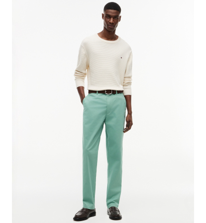 Tommy Hilfiger Men's Regular-Straight Fit Stretch Chino Pants - Nordic Spruce