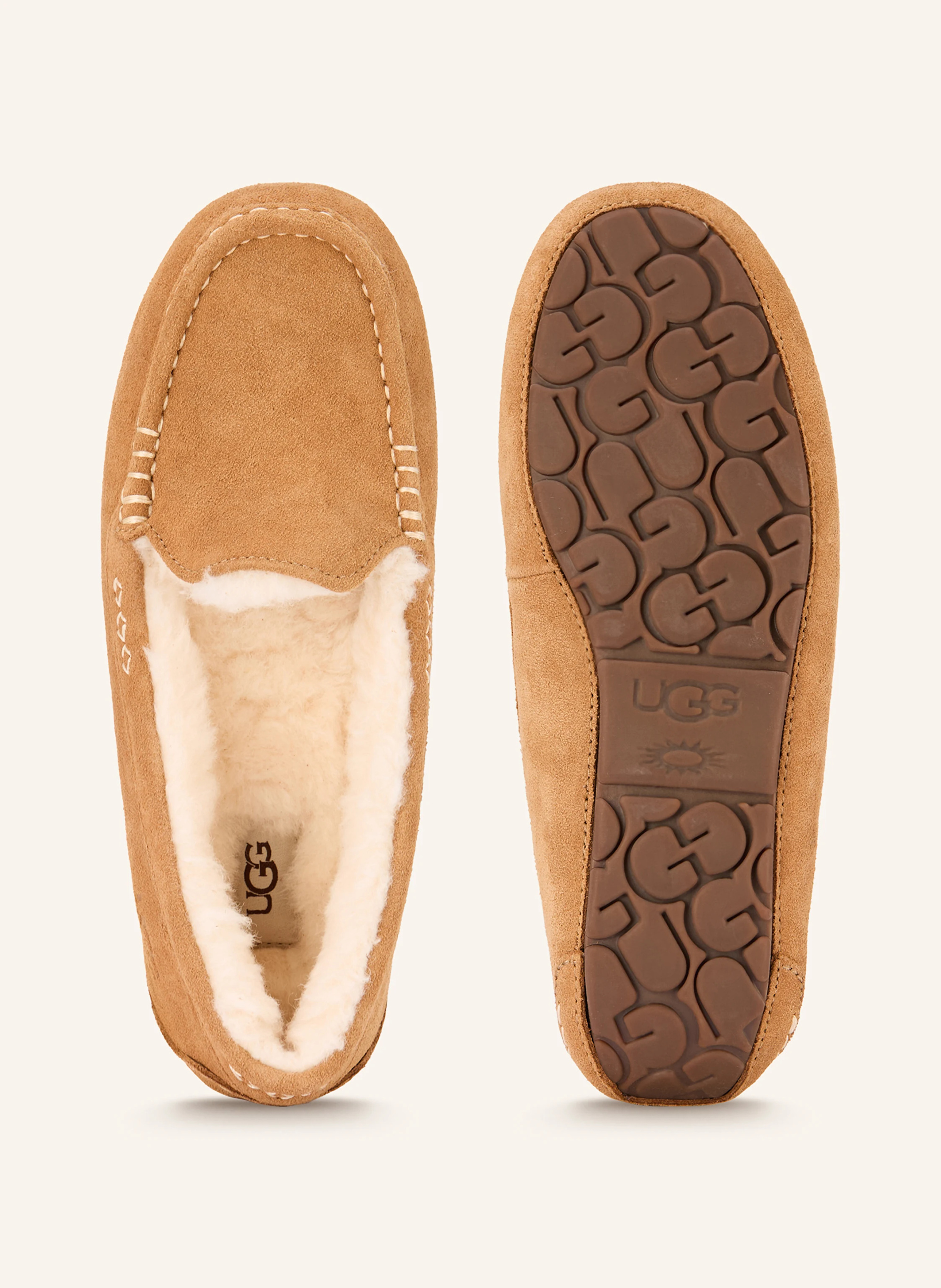 UGG Hausschuhe W ANSLEY – HELLBRAUN