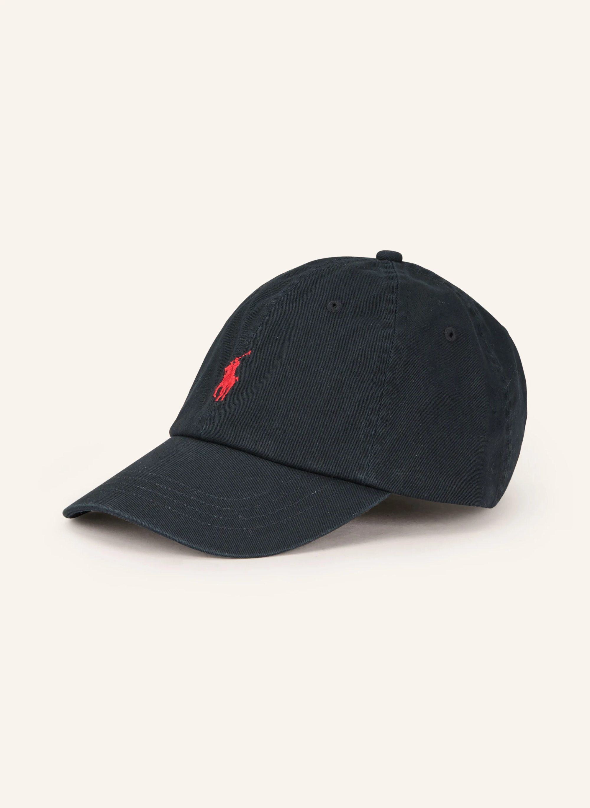 POLO RALPH LAUREN Cap – SCHWARZ / ROT