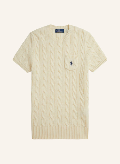 POLO RALPH LAUREN Strickshirt – ECRU
