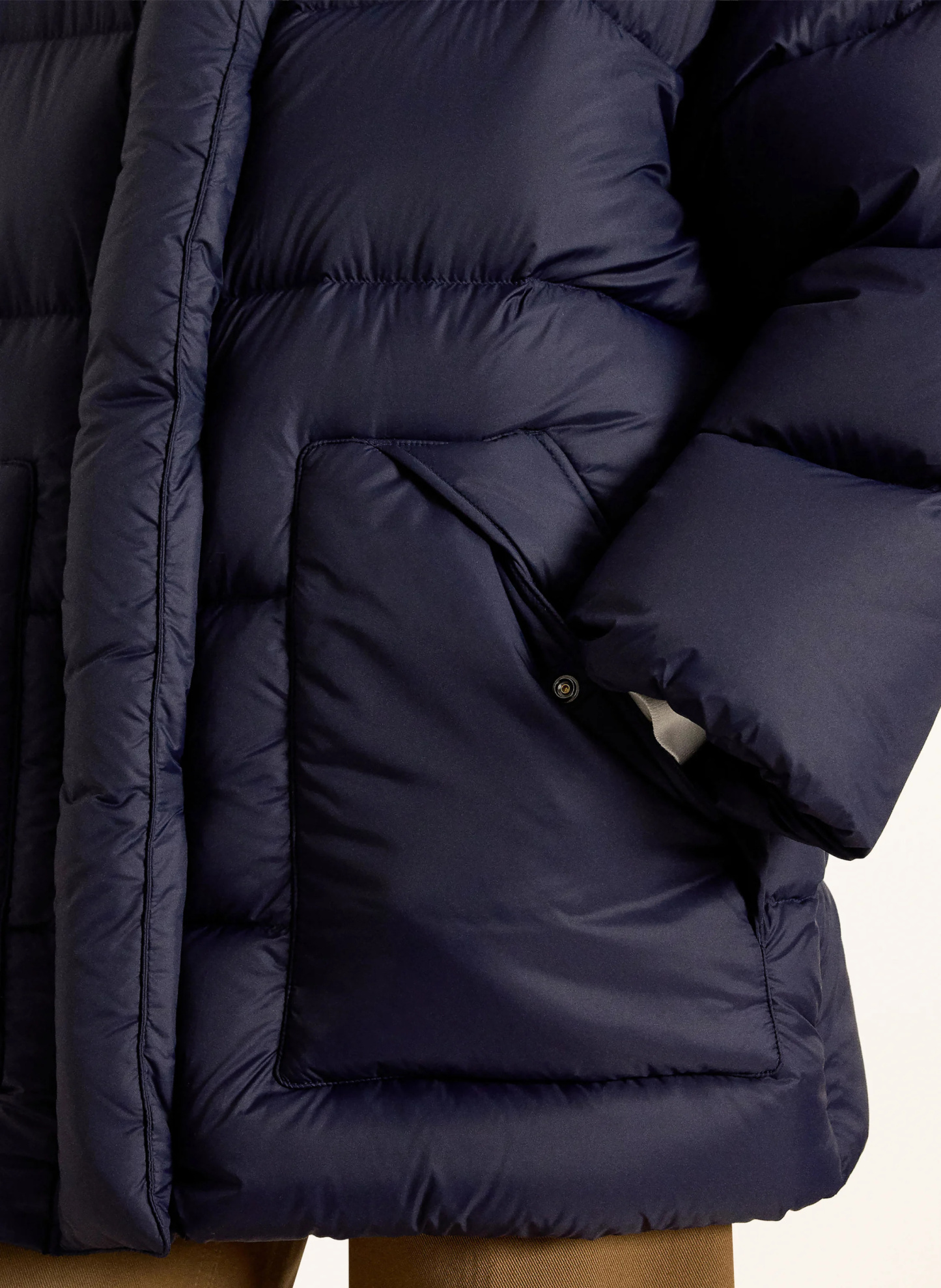 POLO RALPH LAUREN Daunenmantel – DUNKELBLAU