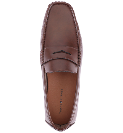 Tommy Hilfiger Men's Amile Slip On Driver - Dark Brown