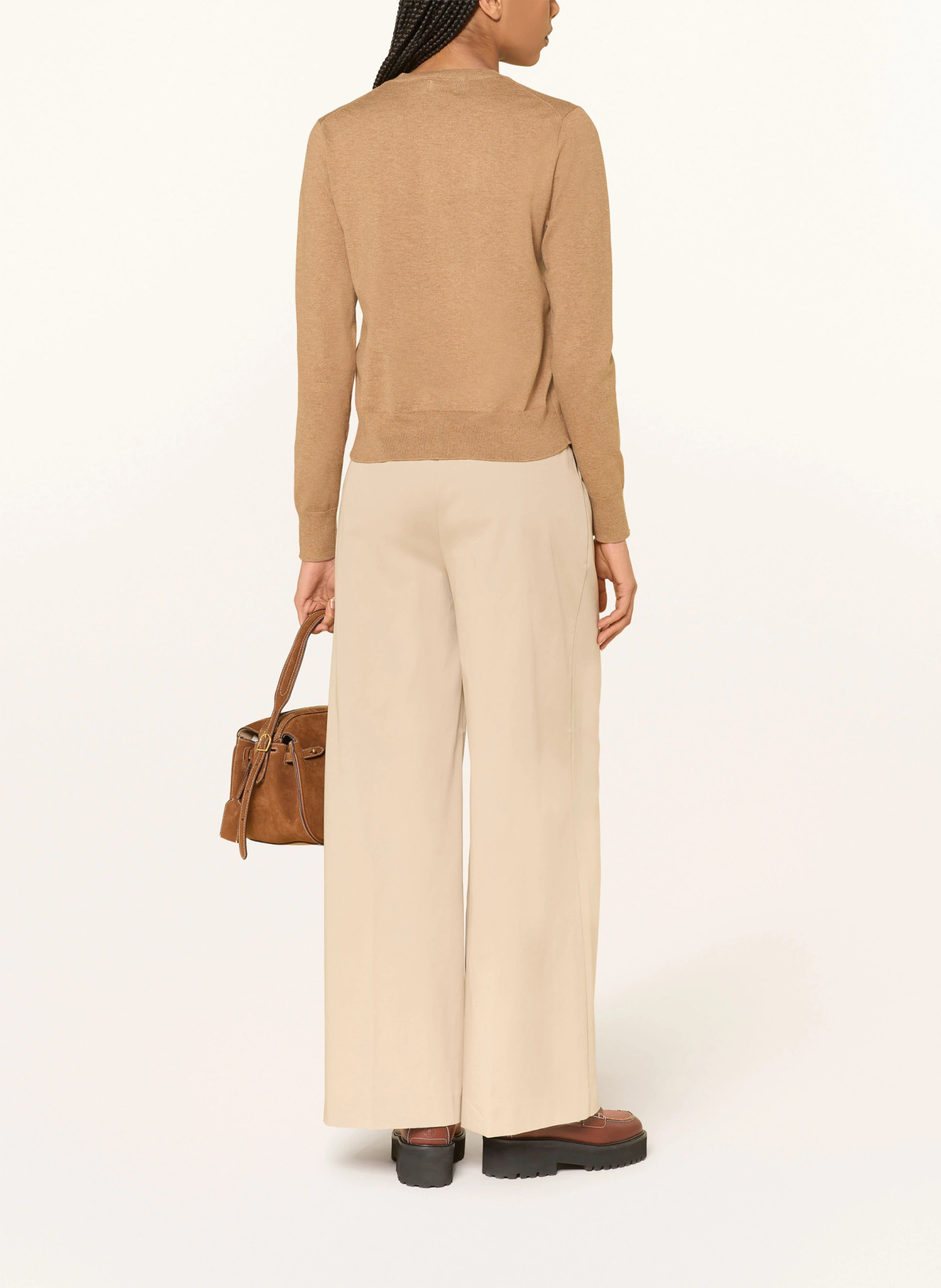 POLO RALPH LAUREN Strickjacke – CAMEL