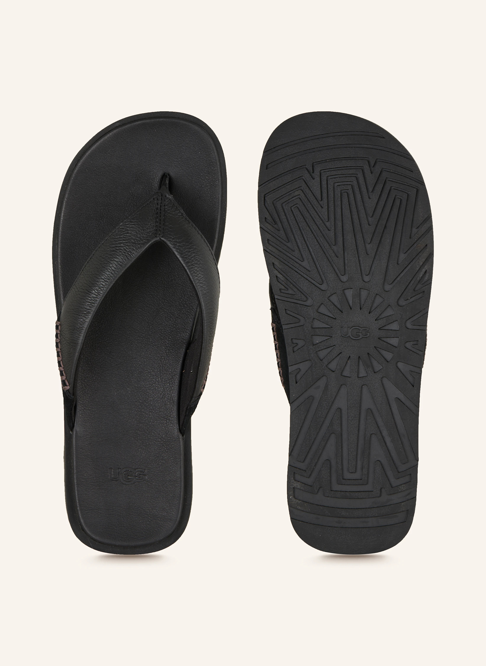 UGG Zehentrenner SEASIDE 2 FLIP – SCHWARZ