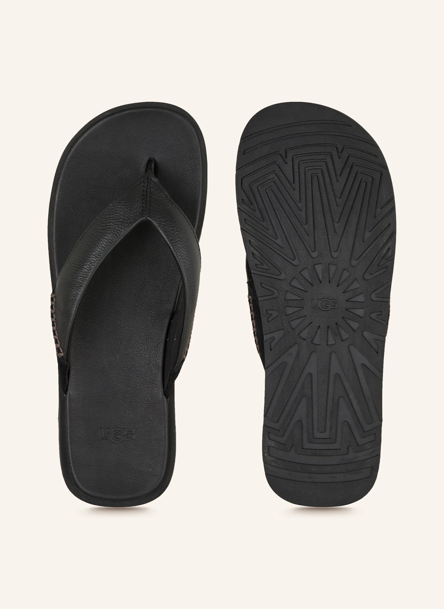 UGG Zehentrenner SEASIDE 2 FLIP – SCHWARZ