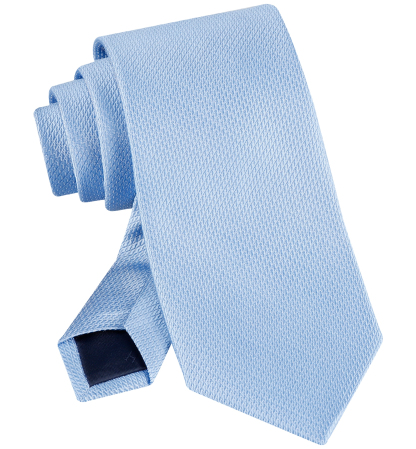 Tommy Hilfiger Men's Rope Solid Classic Tie - Light Blue