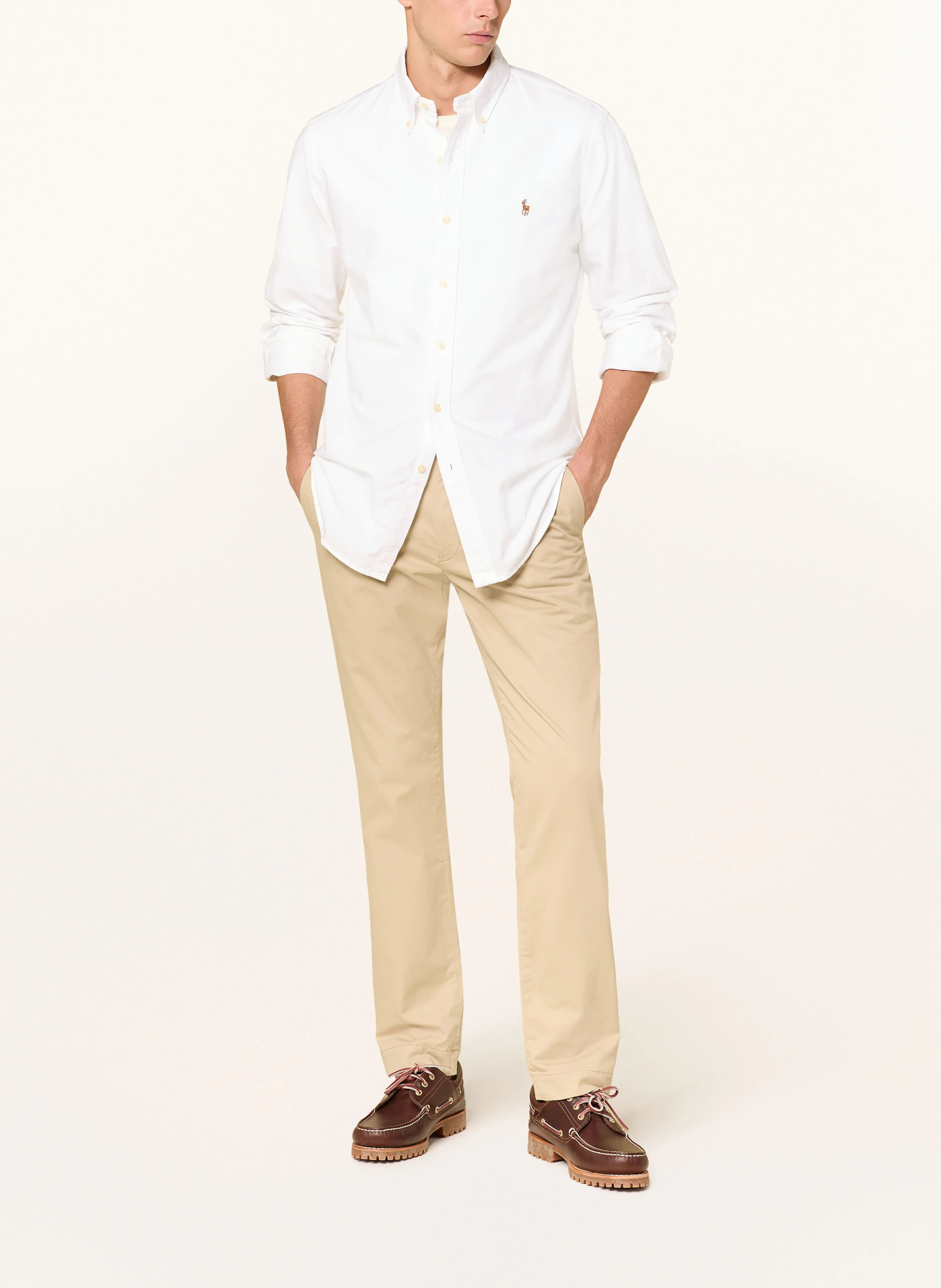 POLO RALPH LAUREN Hemd Custom Fit – WEISS
