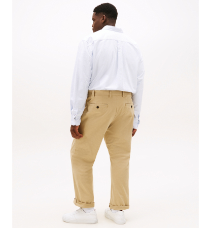 Tommy Hilfiger Men's Big & Tall TH Flex Stretch Custom-Fit Chino Pants - Mallet