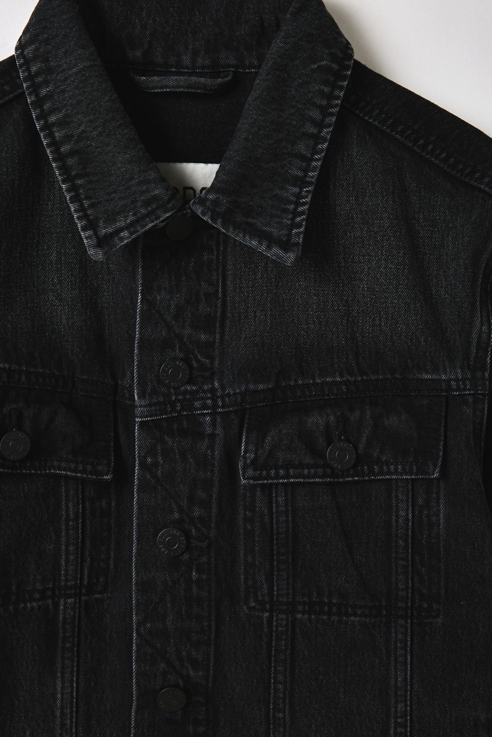 BDG Classic Denim Trucker Jacket - Black