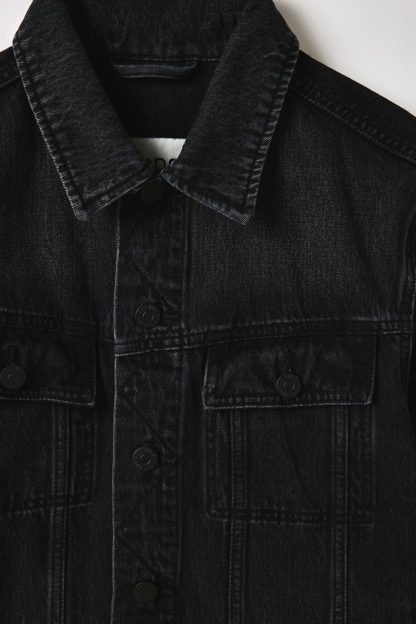 BDG Classic Denim Trucker Jacket - Black