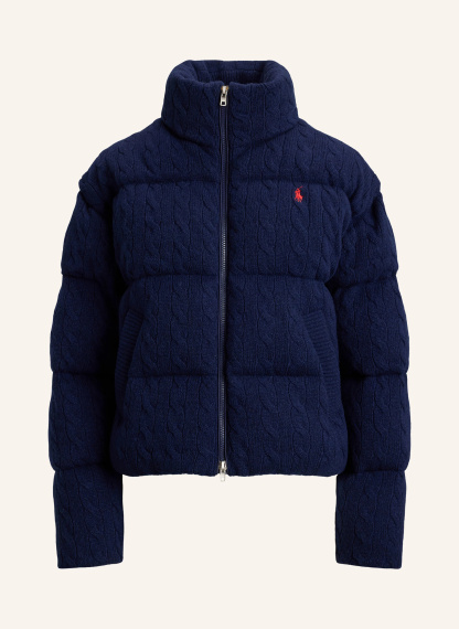 POLO RALPH LAUREN Steppjacke – DUNKELBLAU / ROT